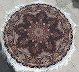 فرش دستبافت ماهی خوی دایره 2×2